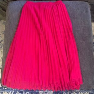 Pink Maxi Skirt